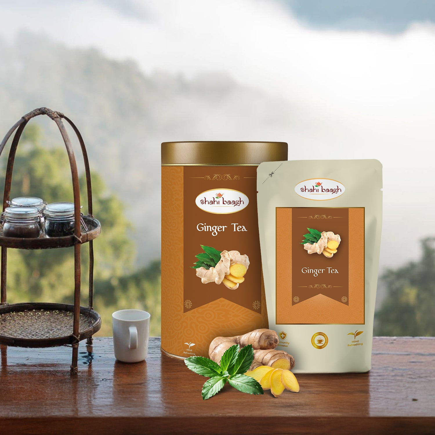 Ginger Tea- Immunity Tea Bags