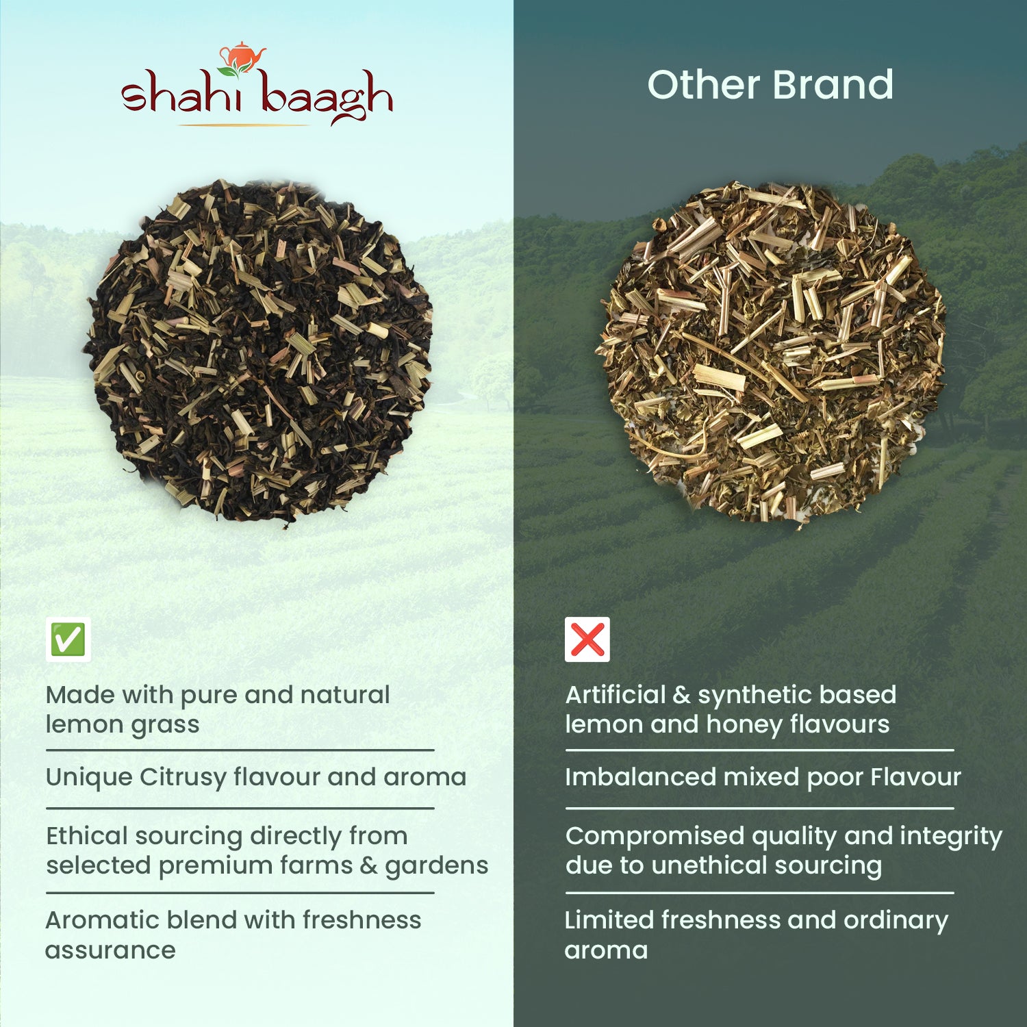 Lemon Honey and Lemongrass Combo Tea Bag