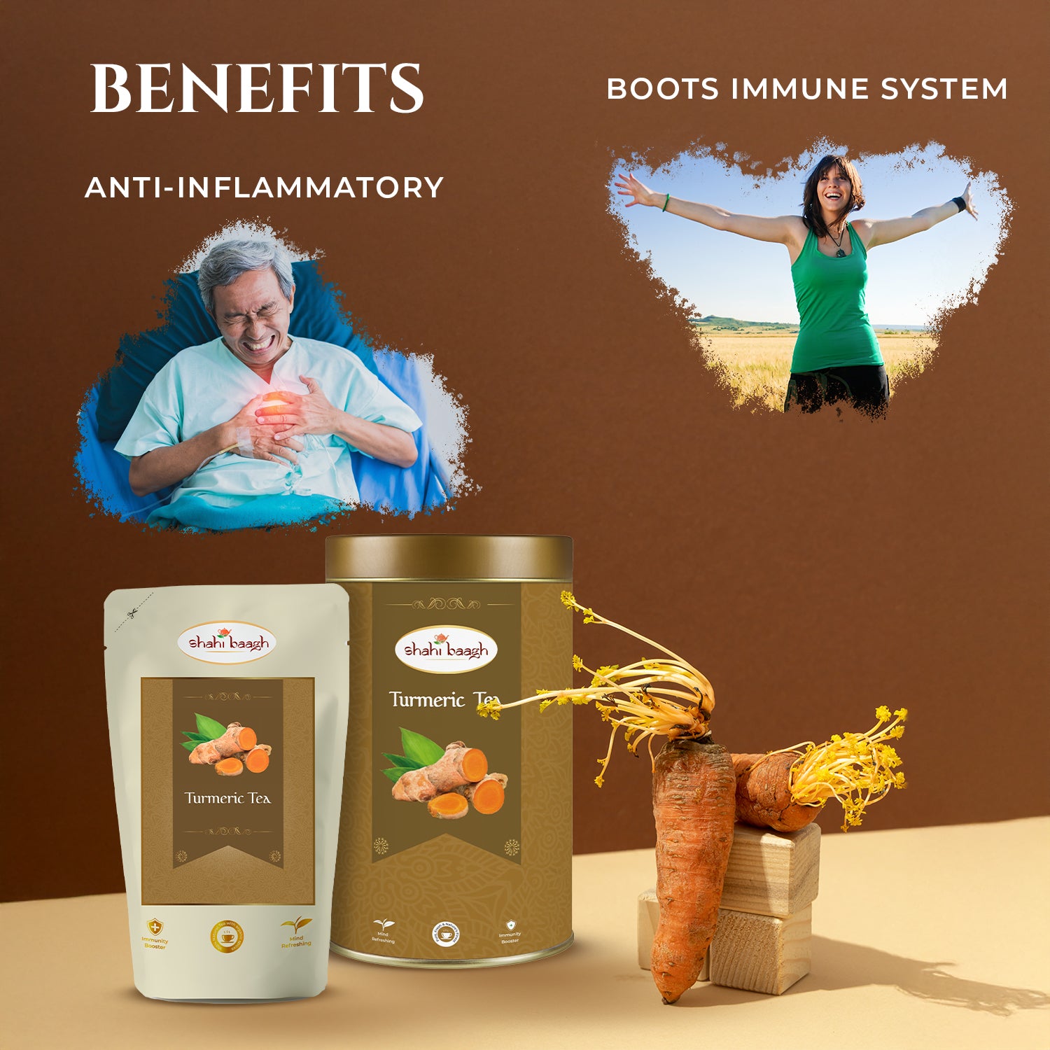 Turmeric Tea- Joint Relief Tea Bag