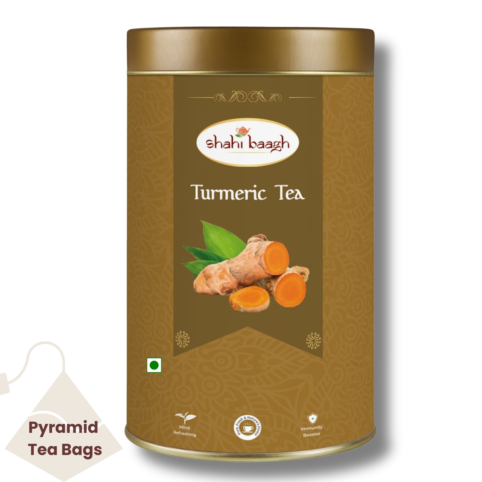 Turmeric Tea Bags – Joint Pain Relief | Anti-Inflammatory Herbal Wellness Tea