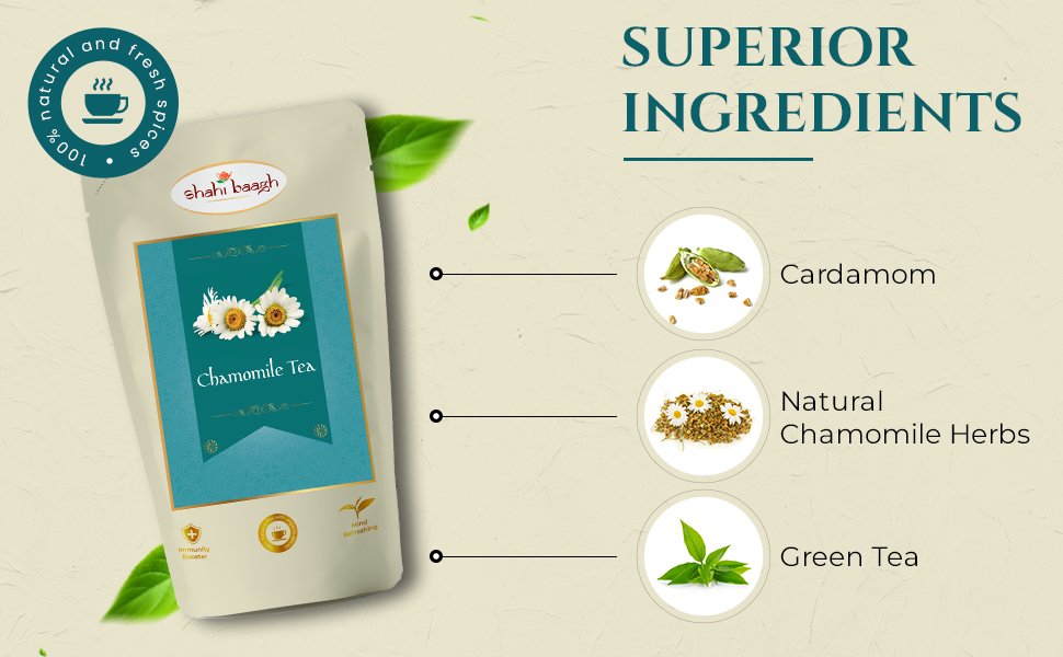 Superior Ingredients of Chamomile Tea