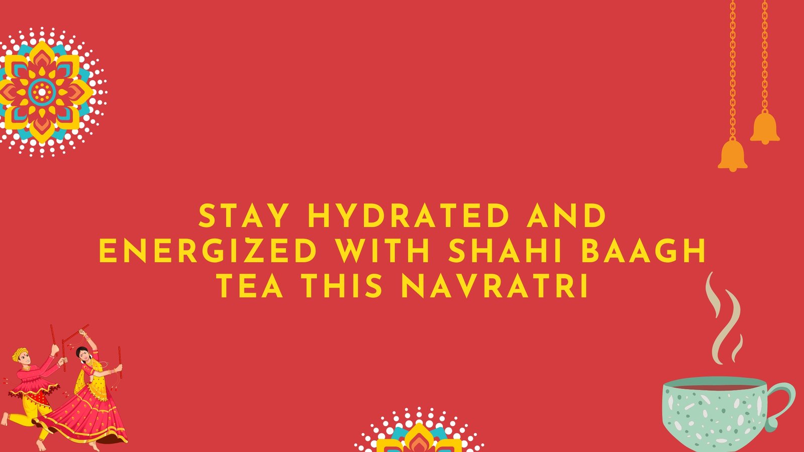 Stay Hydrated and Energized with Shahi baagh tea This Navratri